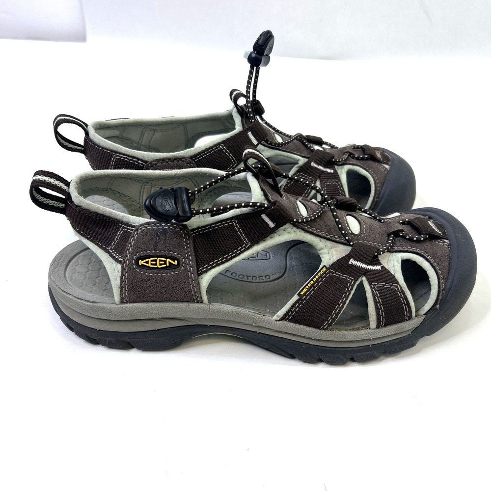 Keen Venice H2 Sandals Womens 8.5 Brown Fisherman Water Sport Shoes - Picture 4 of 10